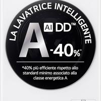 LG AI DD Lavatrice Classe A -40% 9kg