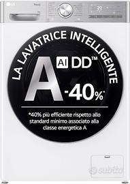 LG AI DD Lavatrice Classe A -40% 9kg