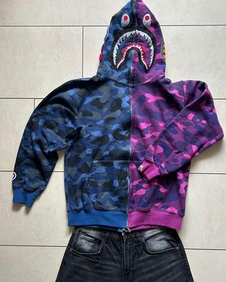Felpa BAPE Shark full zip