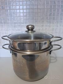Pentola cuoci pasta con scolapasta interno