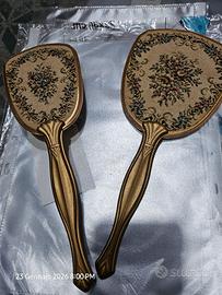Set da Toeletta Vintage Anni '50/60 – Specchio e S