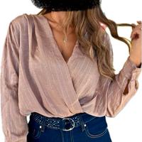 Blusa scollo a V