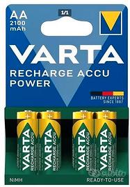 n. 10 confezioni da 4 batterie Varta 2100 mAh