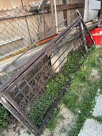 Cancello in ferro per giardino o altro