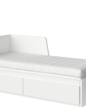 Letto divano/2 cassetti/2 materassi/80x200 cm