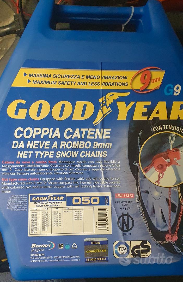 Catene da neve 9mm Goodyear G9 