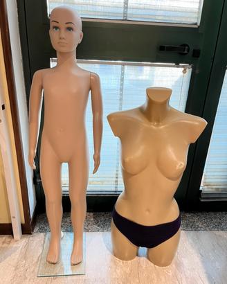 Manichini manichino esposizione vestiti vestiario