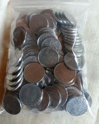 monetine da 100 lire Minerva