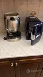 Macchina da caffè in acciaio + Frigo portatile