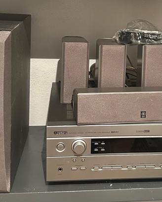 Sistema Home Theater 6.1 Yamaha HTR-5640RDS con Ca