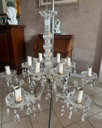 Lampadario in cristallo