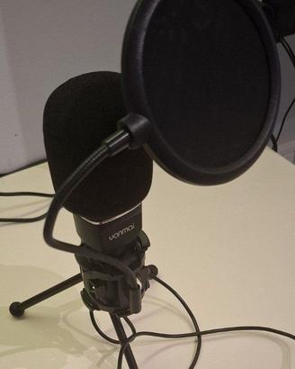 Microfono USB Yanmai con treppiede