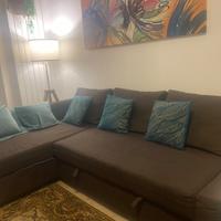 Divano letto (3 posti) contenitore Ikea