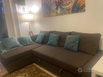 Divano letto (3 posti) contenitore Ikea