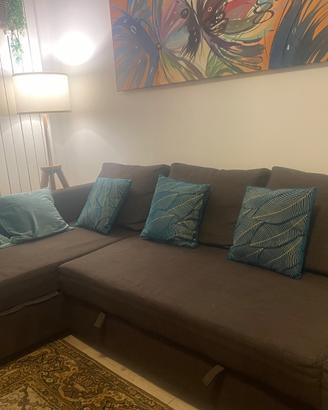 Divano letto (3 posti) contenitore Ikea