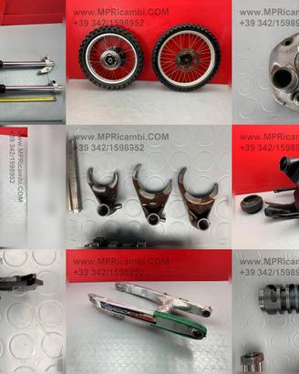 RICAMBI CARENE KTM MX 125 2T GS 1987 1990