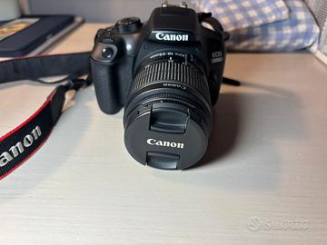 Canon EOS 1300D + obbiettivo 18-55mm + accessori