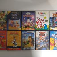 Lotto n.10 DVD Cartoni Animati Disney ed Altri