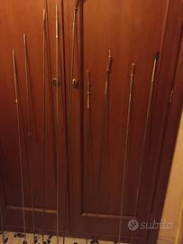 Aste arbalete assortite nuove ed usate