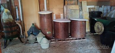 Materiale per vinificare