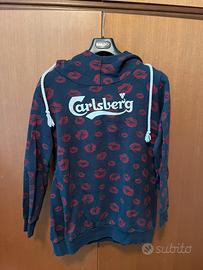 Felpa con cappuccio Carlsberg XL