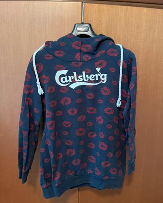 Felpa con cappuccio Carlsberg XL