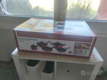 set pentole nuove Lagostina