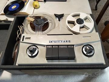Magnetofono a Bobine Nuova FARO Vintage 
