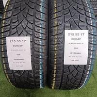 2 gomme 215 55 17 DUNLOP RIF1663