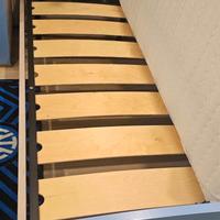 giroletto singolo e doghe in legno