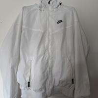 Giacca a Vento Nike  Bianca