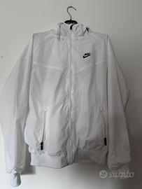 Giacca a Vento Nike  Bianca