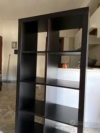 Kallax 8 quadrati neri Ikea
