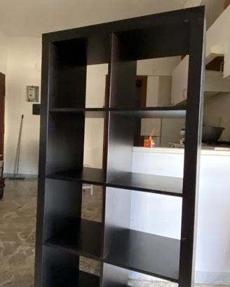 Kallax 8 quadrati neri Ikea