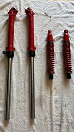 Forcelle e ammortizzatori Fantic trial 50
