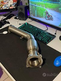 Downpipe 200 celle in acciaio inox