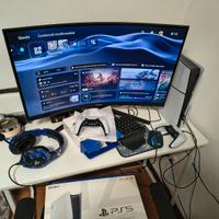 Ps5  postazione  gaming COMPLETA gaming con ps5