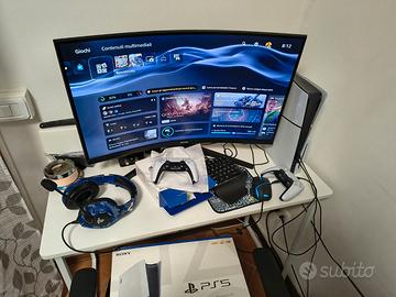Ps5  postazione  gaming COMPLETA gaming con ps5