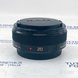 PANASONIC LUMIX G 20 mm f1.7 II + GARANZIA USATO