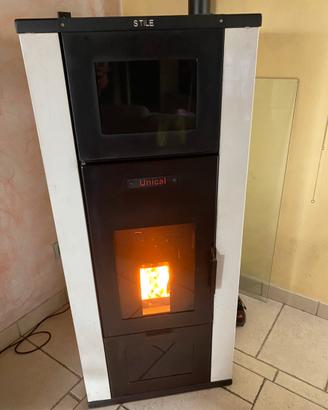 Stufa pellets idro unical  stile 27