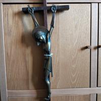 Crocifisso in legno Vintage 