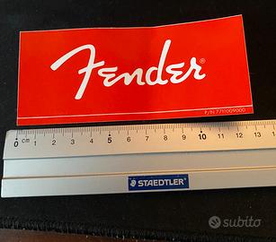 Adesivo Chitarra Fender originale