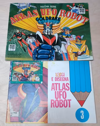 Album figurine Goldrake NUOVA SERIE + bustina