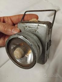 VECCHIA TORCIA PILA LAMPADA D'EMERGENZA VINTAGE 