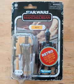 STAR WARS MANDOLARIAN RETRO GAME IG-11 KENNER 9 CM