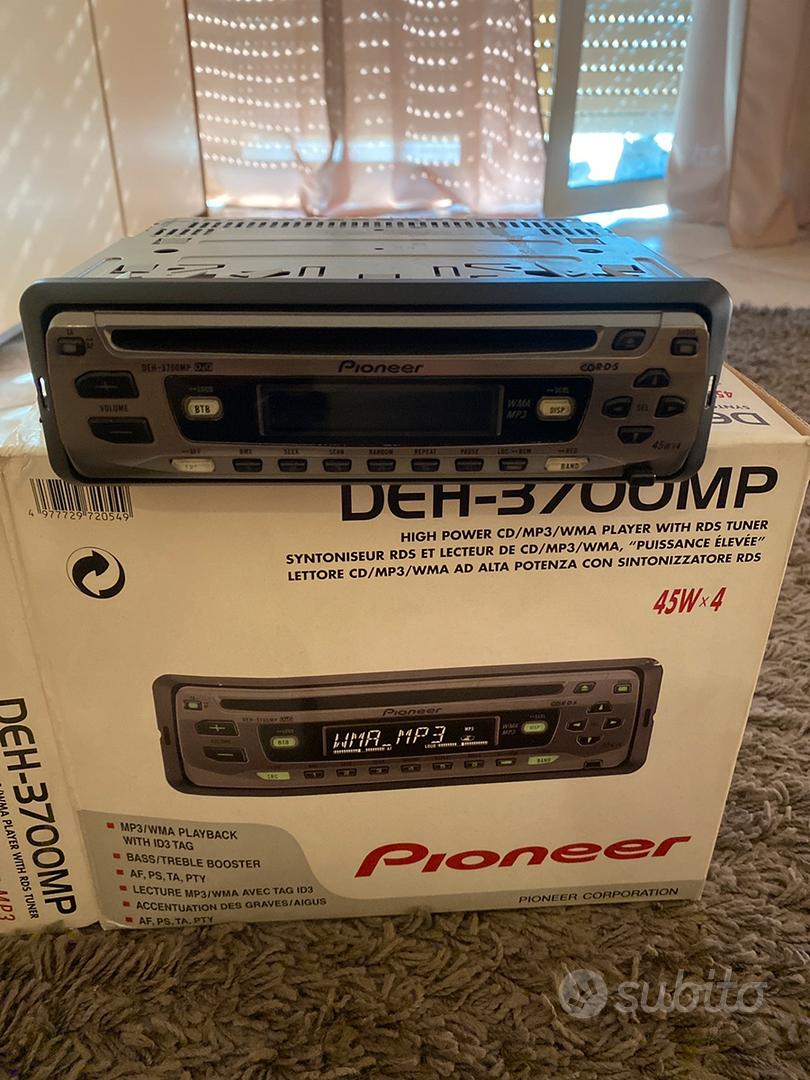Autoradio Pioneer DEH3700 MP Audio/Video In vendita a Nuoro