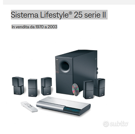 The bose lifestyle 25 music system