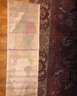 Antica carta geografica