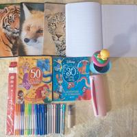 Giochi educativi, libri e accessori inizio scuola