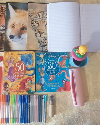 Giochi educativi, libri e accessori inizio scuola